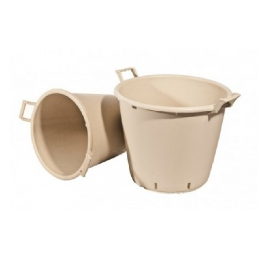 Cubeta blanca con asas Alber